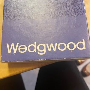 blue wedgwood plate made in england